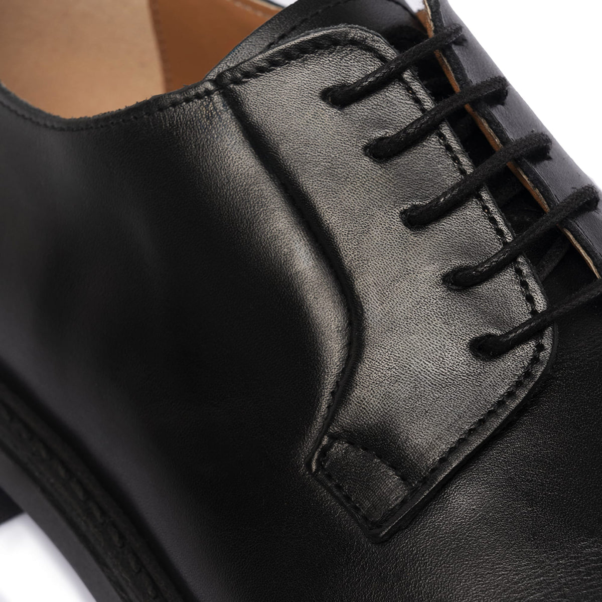 Derbies en cuir - Noir