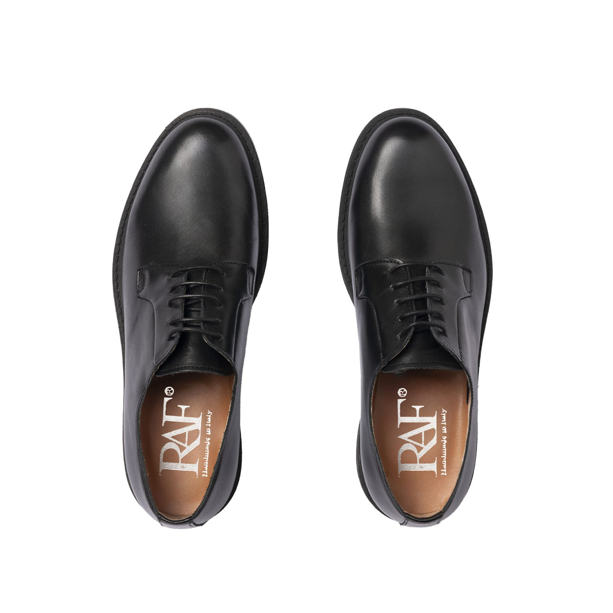 Derbies en cuir - Noir