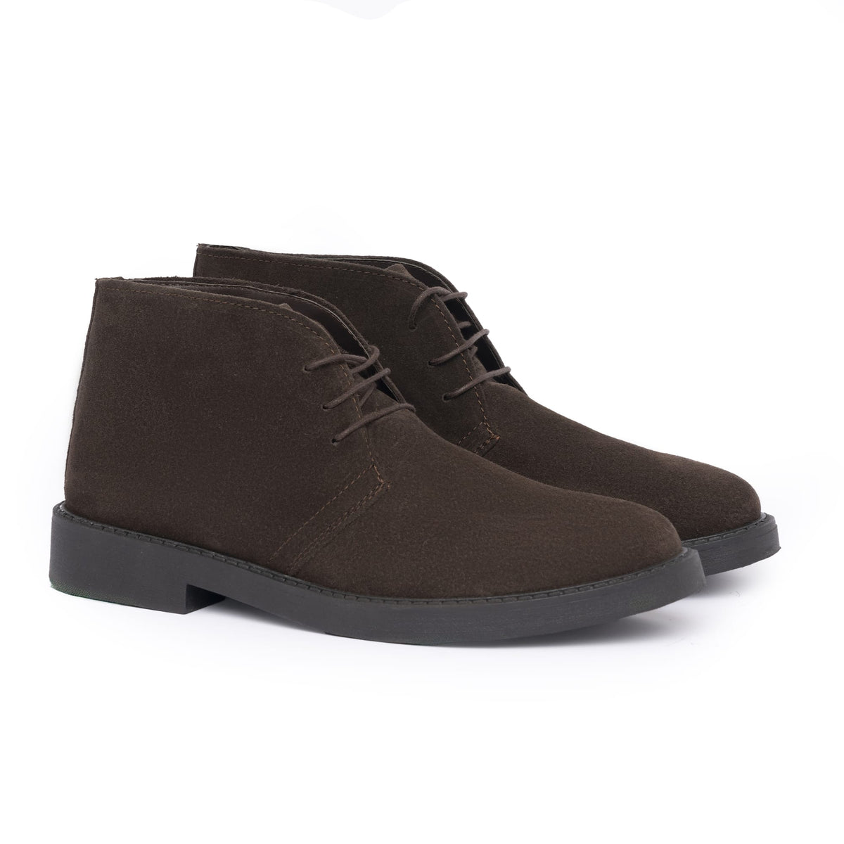 Chukka boots en daim - Marron foncé