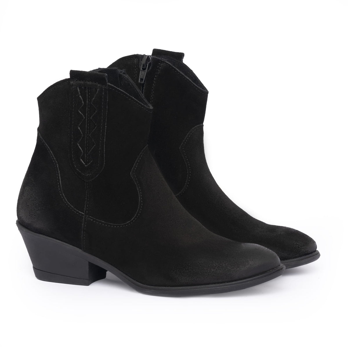 Bottines santiags femme - Noir