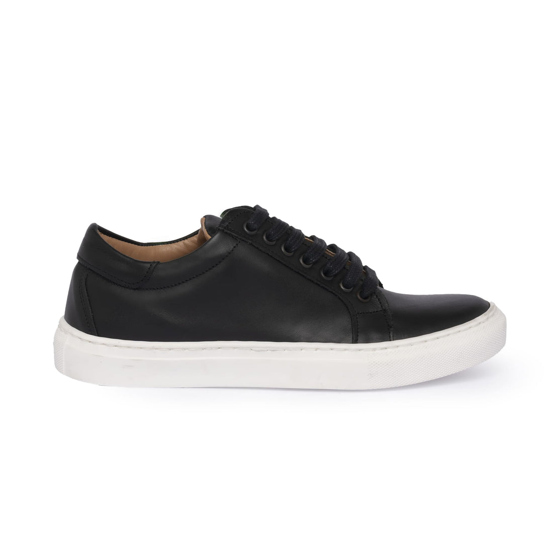 Sneakers homme en cuir - Noir