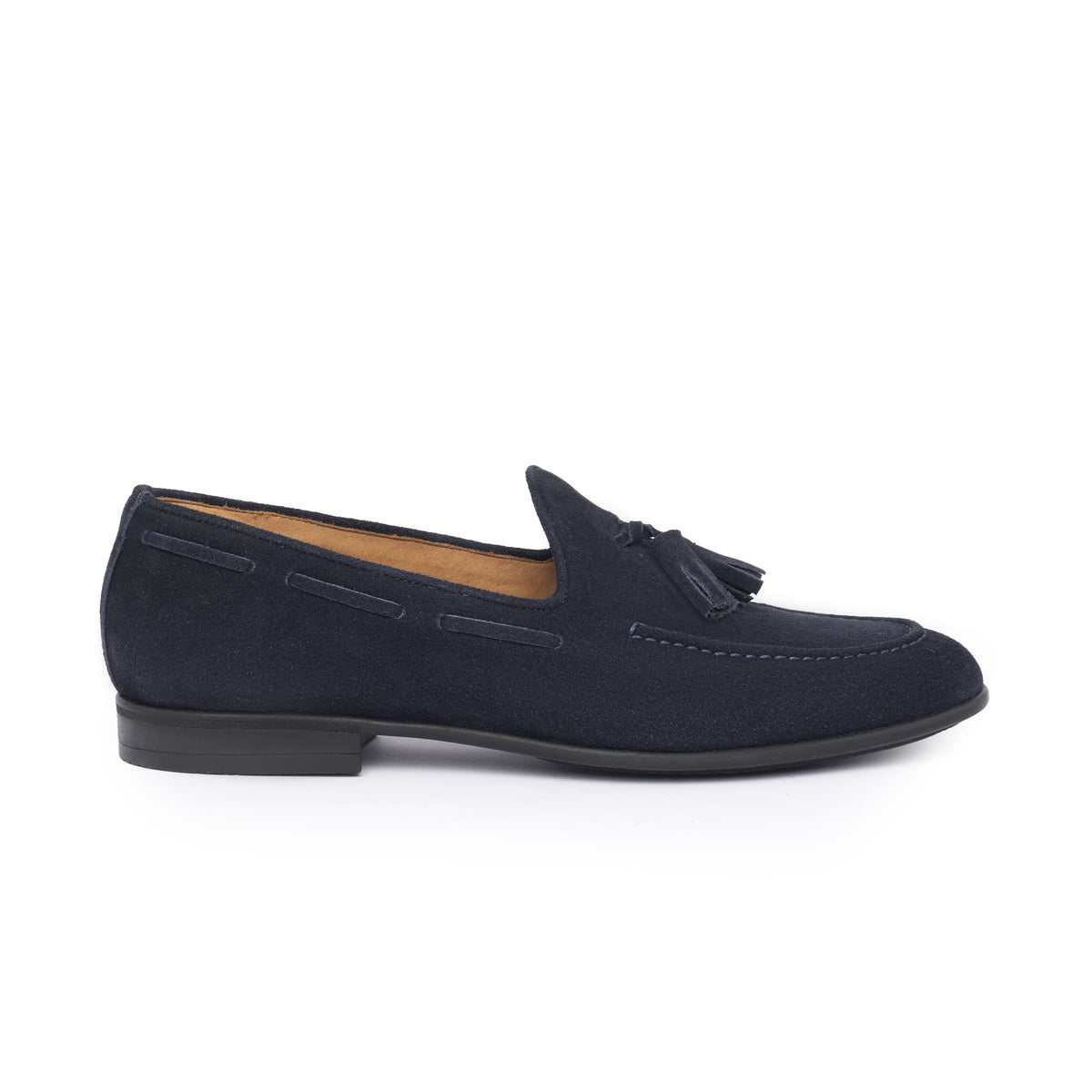 Mocassins à pampilles en daim - Bleu