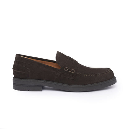 Mocassins en daim - Marron foncé