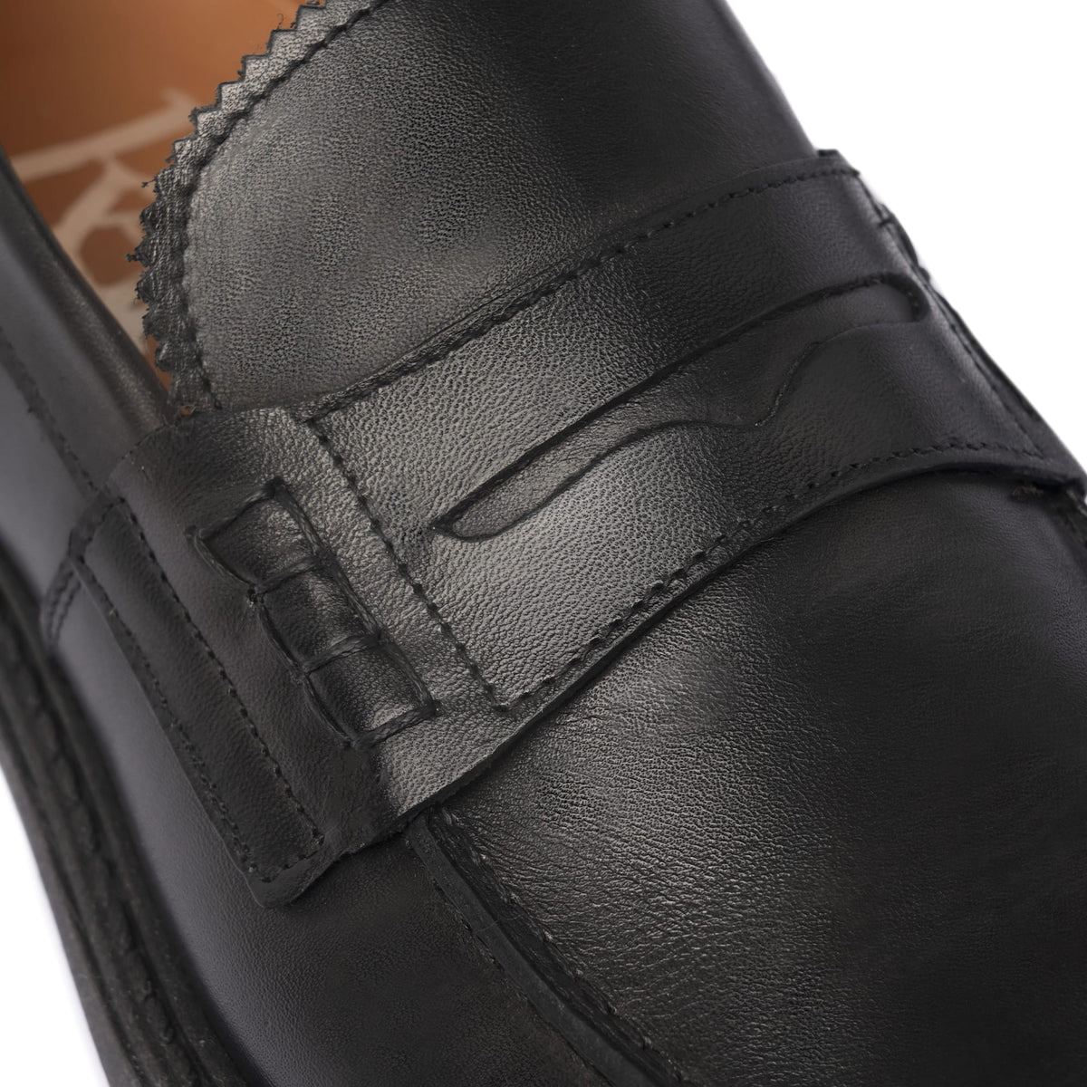 Mocassins en cuir - Noir