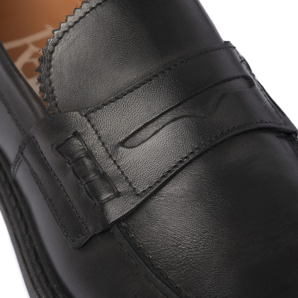 Leather Loafers - Black