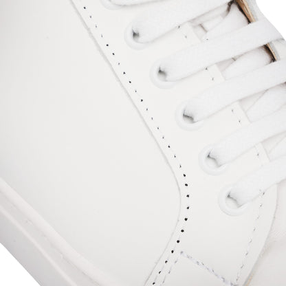 Sneakers homme en cuir - Blanc