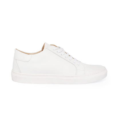 Sneakers homme en cuir - Blanc