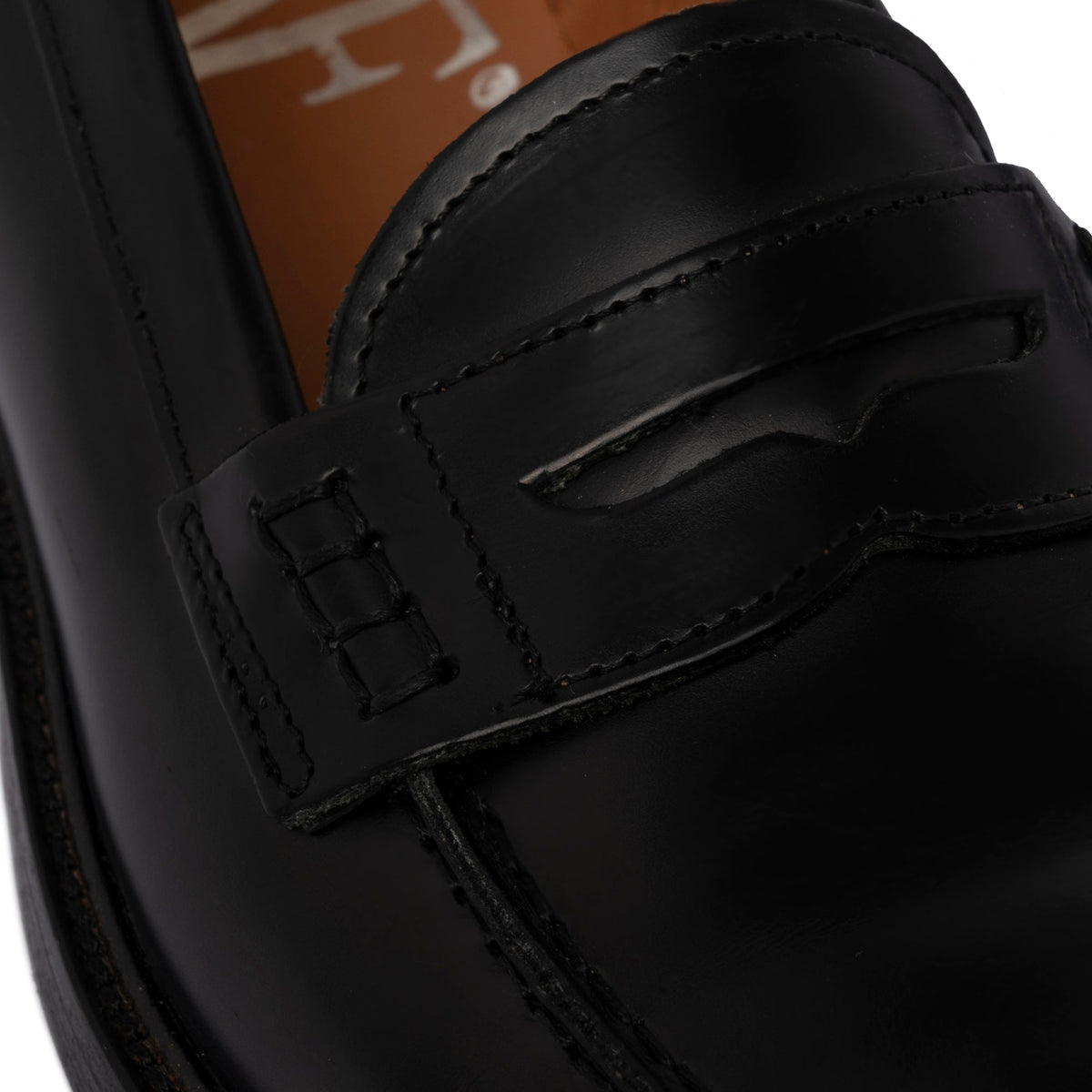 Mocassins femme en cuir brossé - Noir