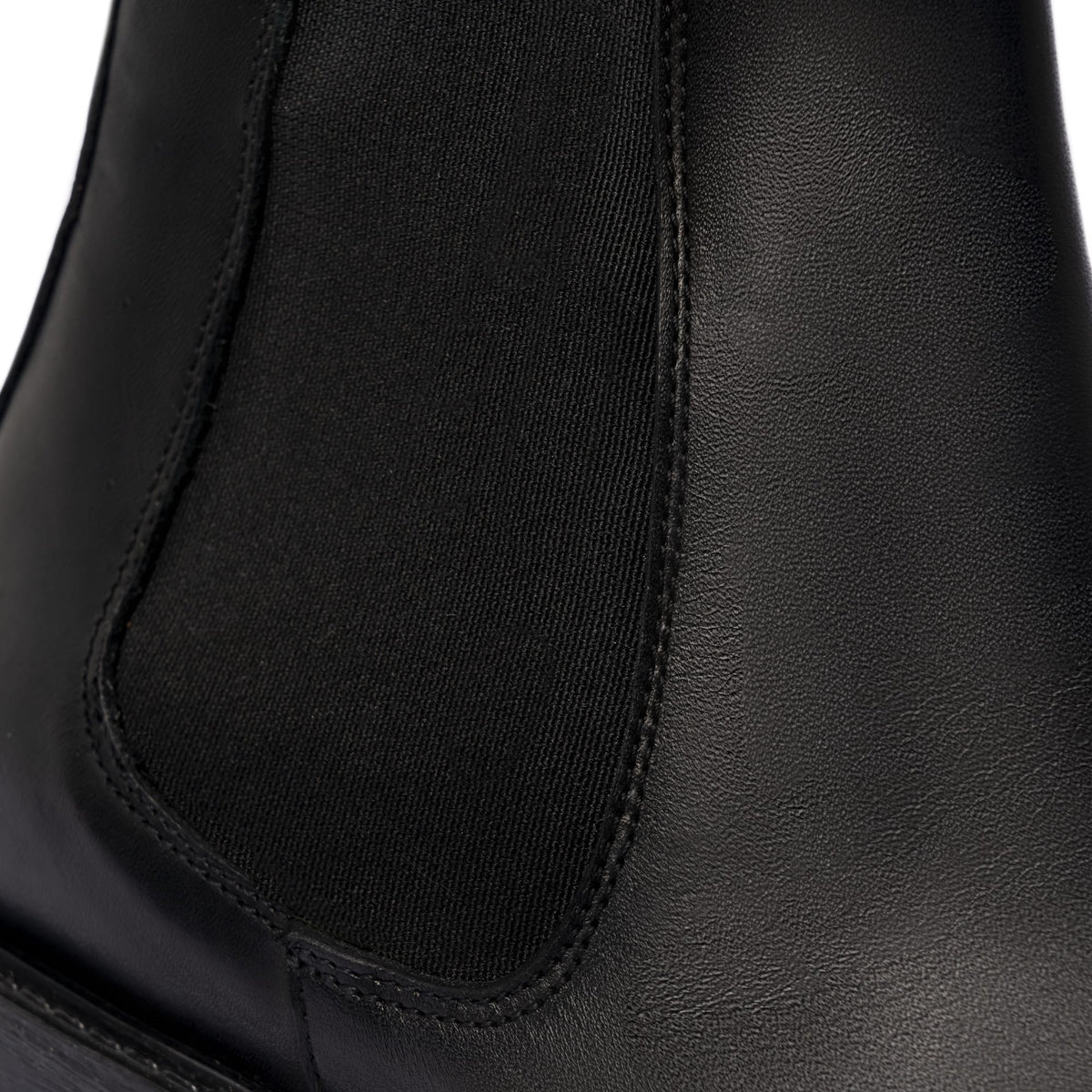 Chelsea boots en cuir - Noir