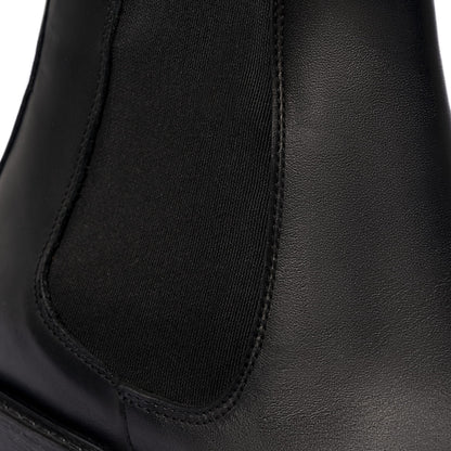 Chelsea boots en cuir - Noir
